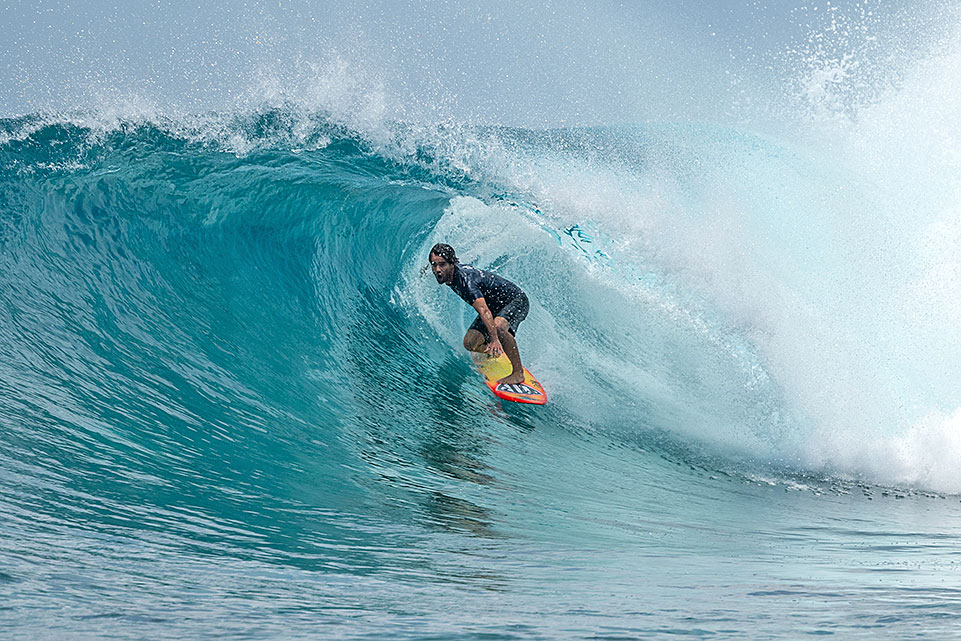Mason Ho, Four Seasons Surfing Champions Trophy 2023, Sultan´s, Maldivas. Foto: Divulgação Four Seasons