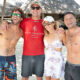 Mason Ho, Joel Parkinson, Coco Ho e Adriano de Souza, Four Seasons Surfing Champions Trophy 2023, Sultan´s, Maldivas. Foto: Divulgação Four Seasons