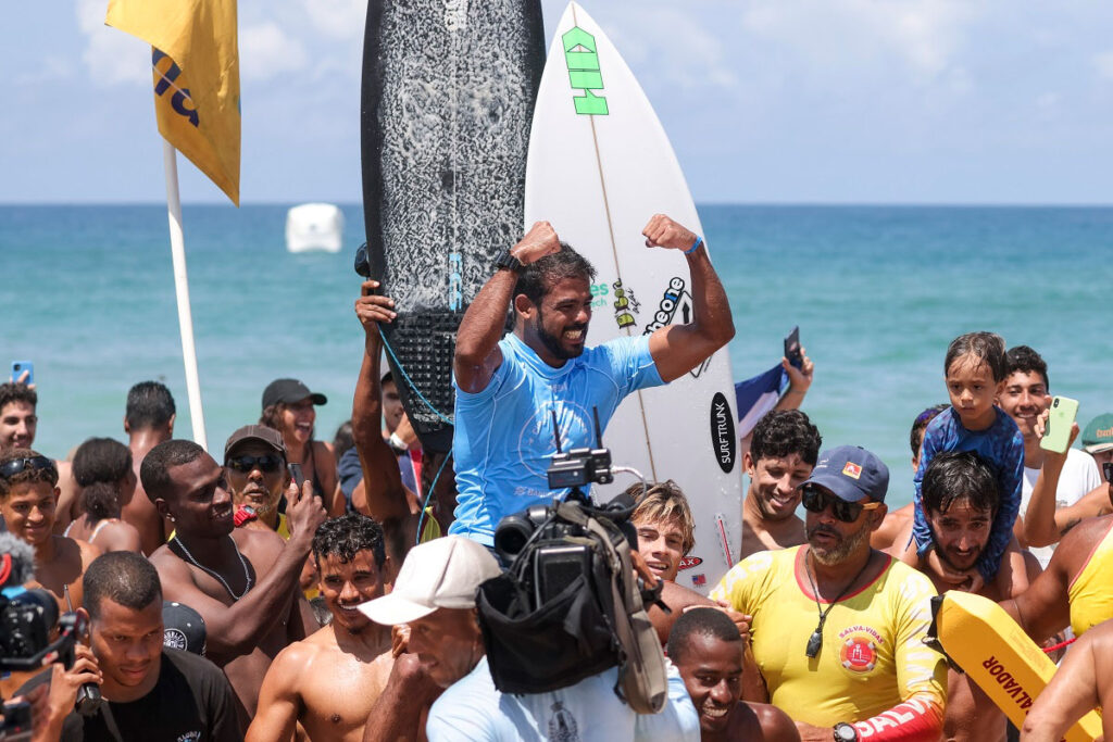 Edgard Groggia, Circuito Banco do Brasil de Surfe 2023, Praia de Stella Maris, Salvador, Bahia, QS, Qualifying Series, WSL, World Surf League. Foto: WSL / Smorigo