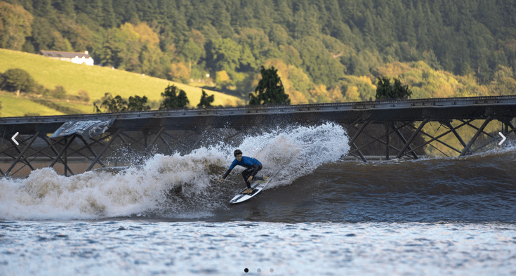 Adventure Parc Snowdonia, País de Gales, Piscina de Ondas, Wave Pool, Wavegarden. Foto: Divulgação