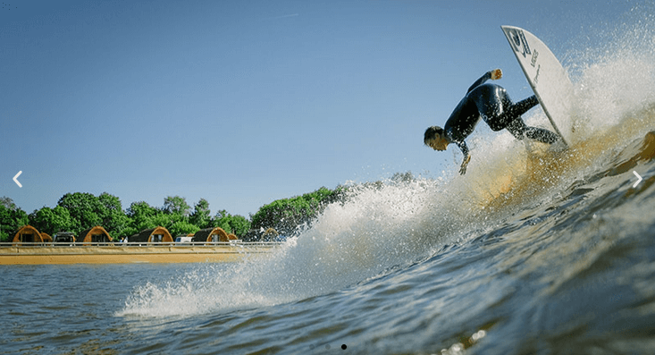 Adventure Parc Snowdonia, País de Gales, Piscina de Ondas, Wave Pool, Wavegarden. Foto: Divulgação