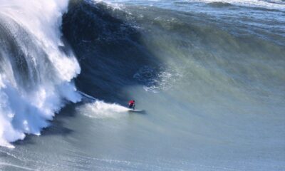 Surfista de ondas grandes Marcelo Luna assina contrato com empresa de energia sustentável. Foto: Arquivo pessoal Marcelo Luna