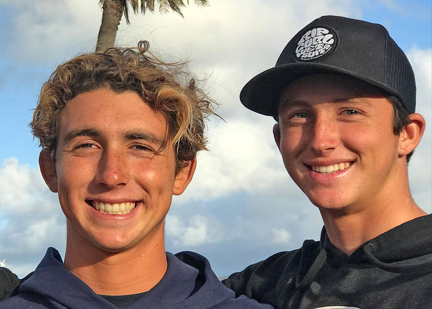 Griffin Colapinto se emociona com classificação do irmão Crosby