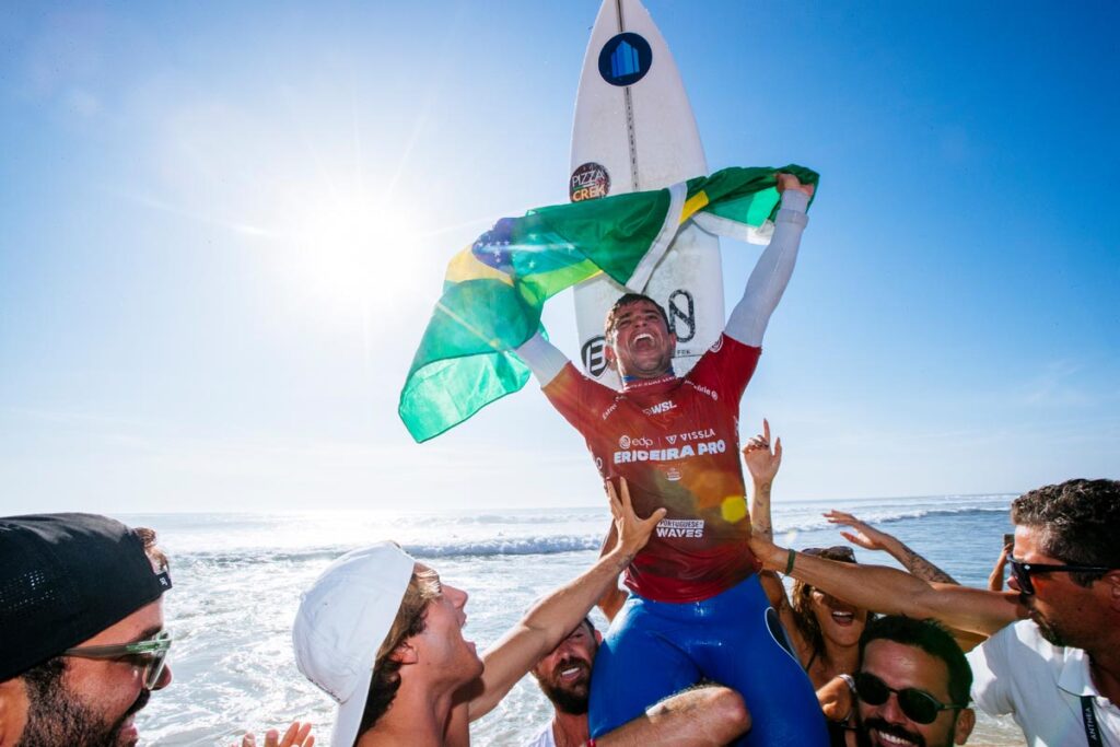 Deivid Silva, EDP Vissla Ericeira Pro 2023, Challenger Series, Ericeira, Portugal, Ribeira D’Ilhas, WSL, World Surf League. Foto: WSL / Poullenot