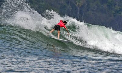 Krystian Kymerson, PASA Surf Games 2023, Santa Catalina, Panamá. Foto: Michael Tweddle