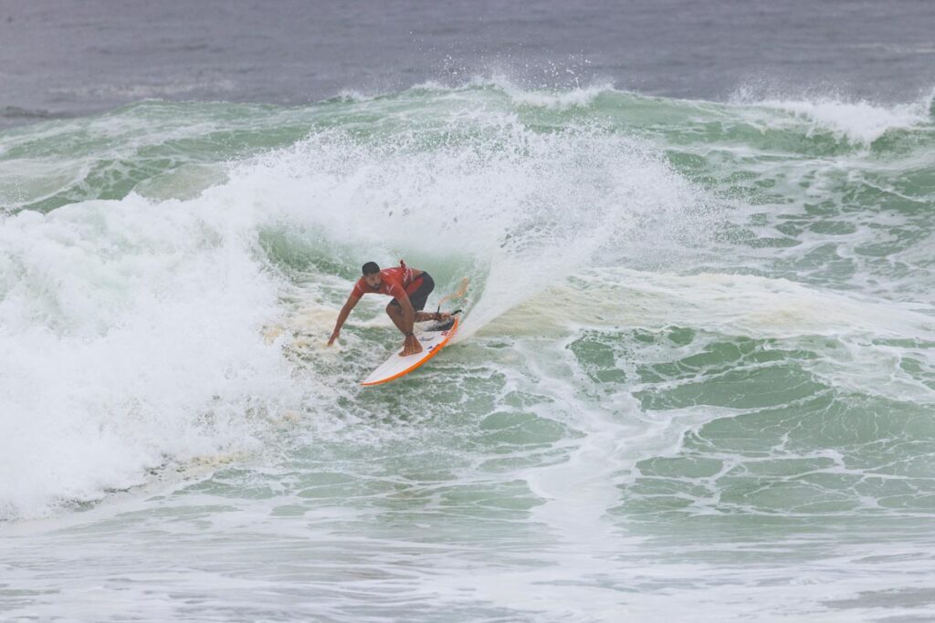 Michael Rodrigues, Corona Saquarema Pro 2023, Challenger Series da World Surf League (WSL), Praia de Itaúna, Saquarema (RJ). Foto: WSL / Daniel Smorigo