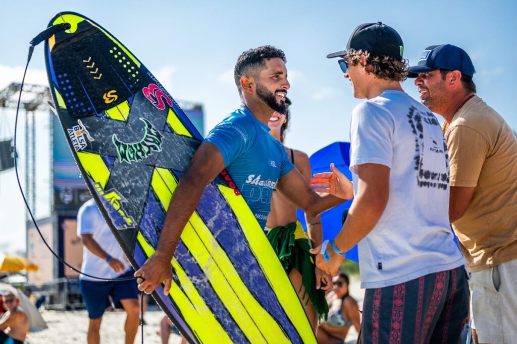 Corona Saquarema Pro 2023, Challenger Series da World Surf League (WSL), Praia de Itaúna, Saquarema (RJ). Foto: WSL / Thiago Diz