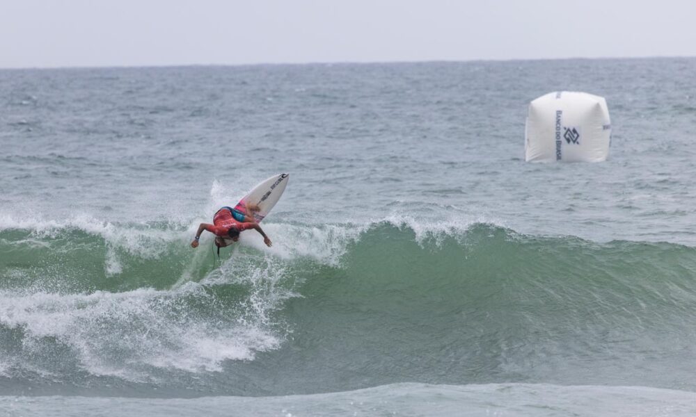 Samuel Pupo, Corona Saquarema Pro 2023, Challenger Series da World Surf League (WSL), Praia de Itaúna, Saquarema (RJ). Foto: WSL / Daniel Smorigo