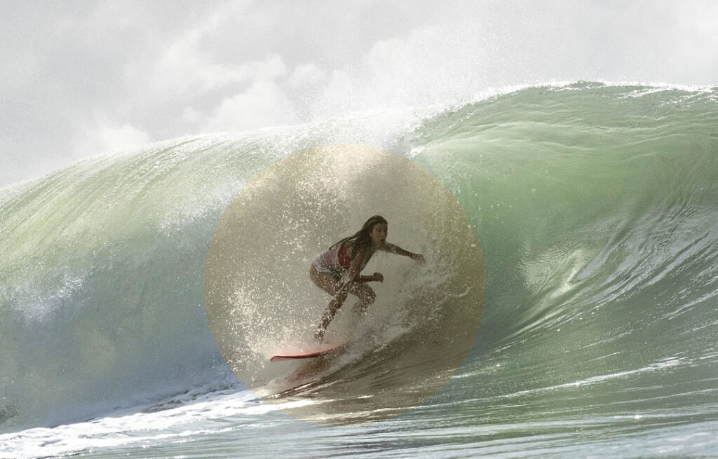 Liderada por Claudinha Gonçalves, clínica de surfe feminino Coolture Life acontece em Itacaré (BA) no mês de novembro. Foto: Divulgação