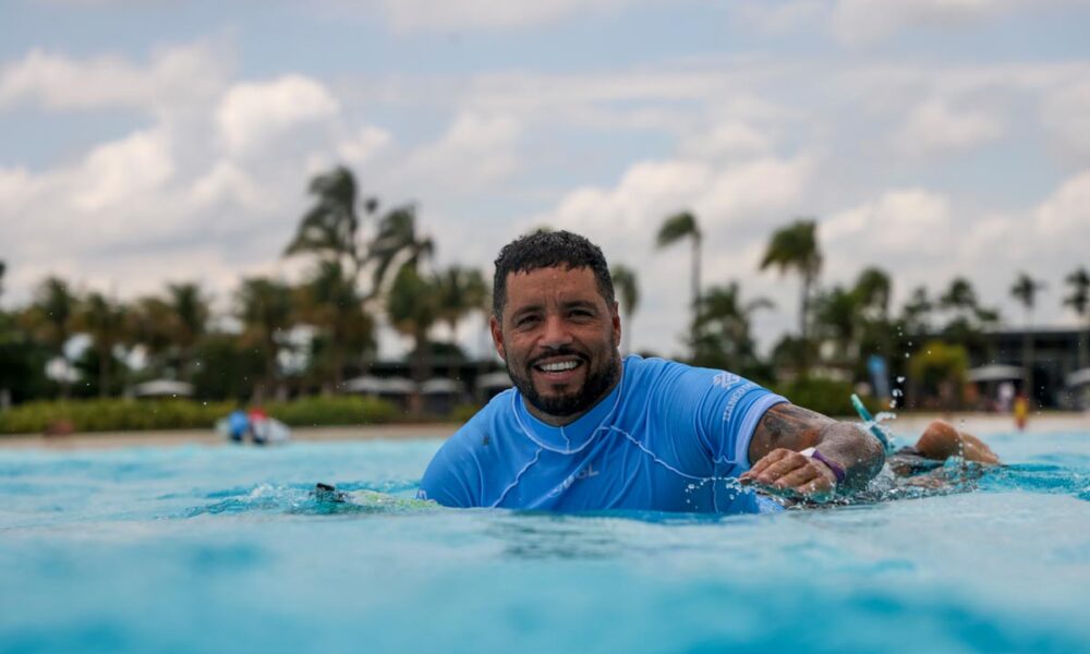 Adriano de Souza, Piscina de ondas da Praia da Grama, em Itupeva (SP), Wavegarden, World Surf League, QS, Circuito Banco do Brasil de Surfe, Fazenda da Grama, Wave Pool. Foto: WSL / Daniel Smorigo