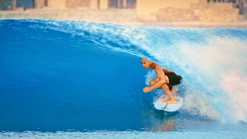 Kelly Slater lança a nova piscina de ondas Surf Abu Dhabi. Foto: Reprodução