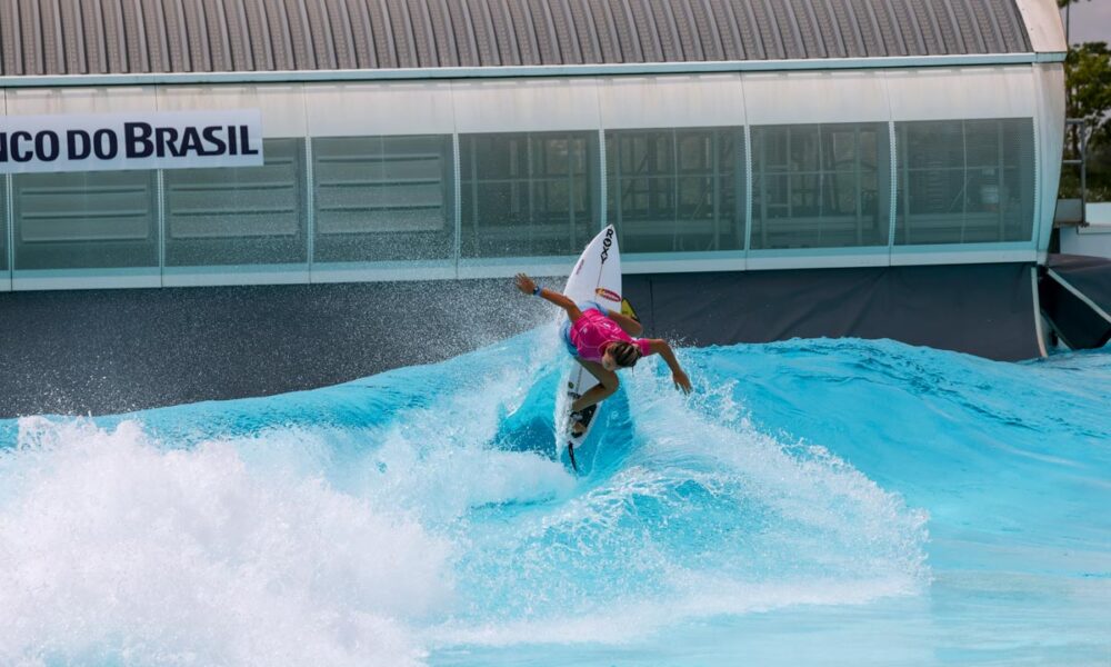 Laura Raupp, Piscina de ondas da Praia da Grama, em Itupeva (SP), Wavegarden, World Surf League, QS, Circuito Banco do Brasil de Surfe, Fazenda da Grama, Wave Pool. Foto: WSL / Daniel Smorigo