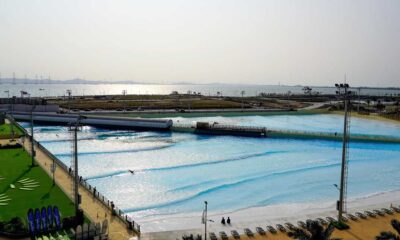 Siheung Wave Park, World Surf League, Piscina de ondas, Wave Pool, WSL Asia, Surfe, Coreia do Sul. Foto: WSL / Mirunamu