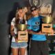 Júlia Duarte e Lucas Vicente são os novos campeões da Taça Brasil da CBSurf. Foto: Lima Júnior / Pena