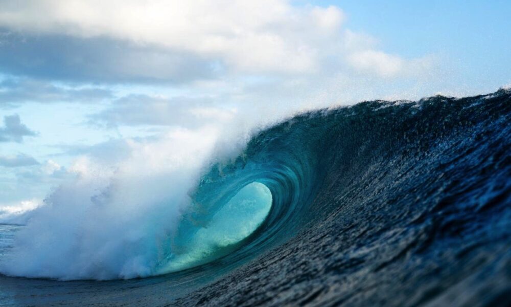 Teahupoo, Tahiti, Polinésia Francesa, palco das disputas de surf nos Jogos Olímpicos de Paris 2024. Foto: Pablo Jimenez / ISA