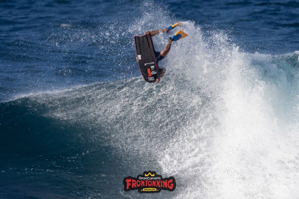 Gabriel Braga, El Fronton, Ilhas Canárias, Mundial de Bodyboard 2024, IBC, Galdar. Foto: Divulgação