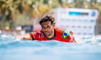 Ian Gentil on Surf City El Salvador Pro 2023, Punta Roca - La Libertad, on 16/06/2023, Credit: WSL / Aaron Hughes