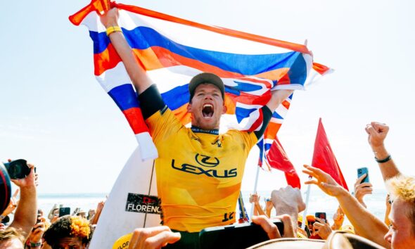 John John Florence, WSL Finals 2024, Trestles, Califórnia (EUA). Foto: Thiago Diz / WSL