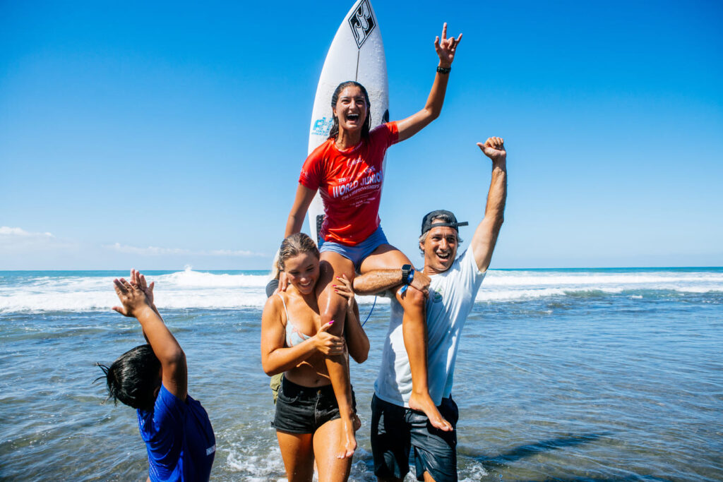 Luana Silva, WSL World Junior Championships 2024, Urbiztondo Beach, Monaliza Point, San Juan, La Union, Filipinas, World Surf League. Foto: © WSL / Cait Miers 