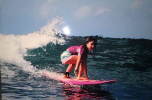 Tiare Couto, North Shore de Oahu, Havaí. Foto: Arquivo pessoal