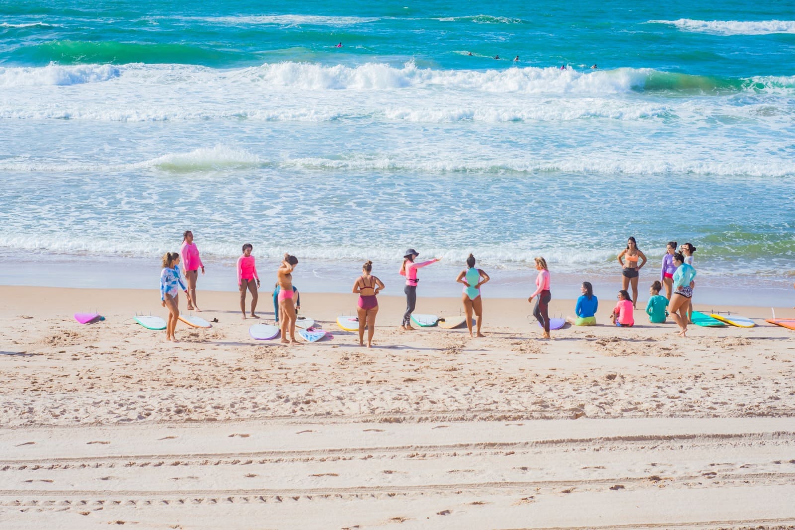 Nay Surf Club, Salvador, Bahia, surfe feminino, empoderamento, clube de surf, mulheres. Foto: @daniel_oliveirafotoss