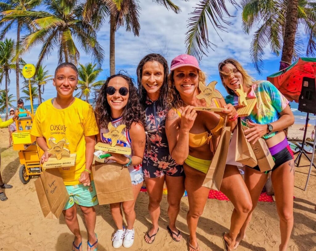 Nay Surf Club, Salvador, Bahia, surfe feminino, empoderamento, clube de surf, mulheres. Foto: @daniel_oliveirafotoss