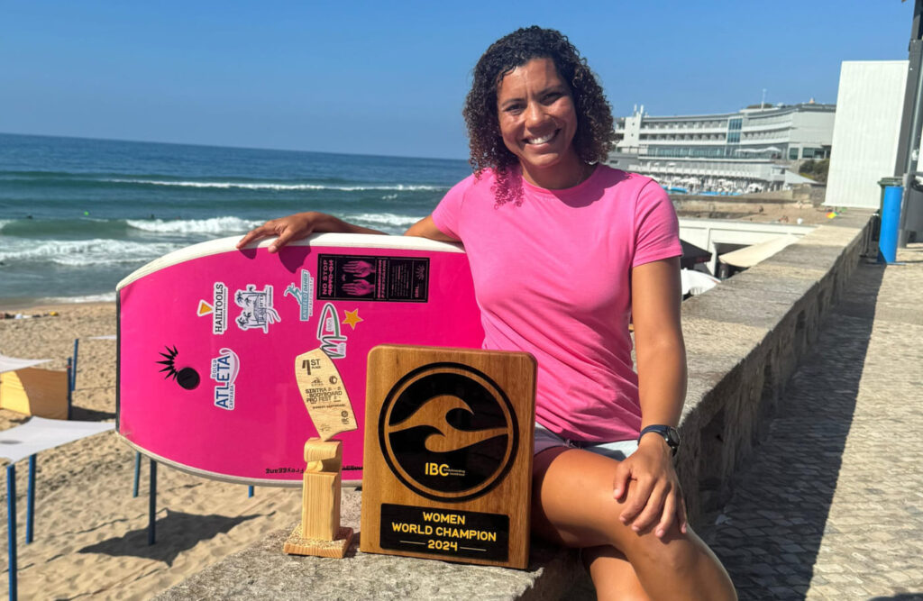 Maíra Viana inicia sua campanha no Mundial de Bodyboarding 2025 buscando mais um grande resultado para o Brasil. Foto: Arquivo pessoal