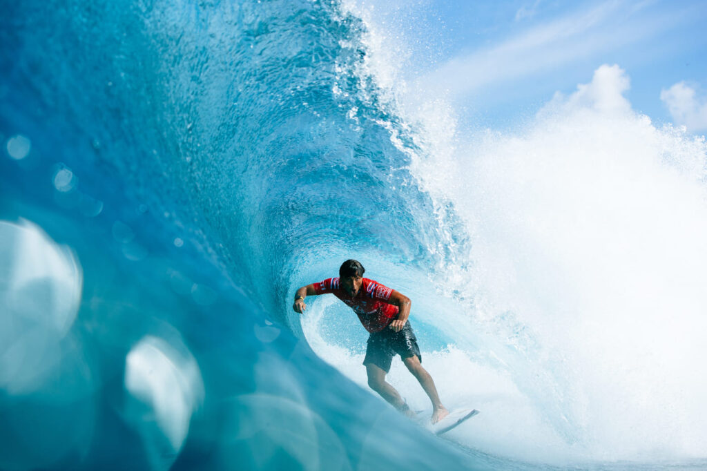 Barron Mamiya, Lexus Pipe Pro 2025, Banzai Pipeline, Hawaii, North Shore de Oahu, WSL, World Surf League, Circuito Mundial de Surf, Havaí. Foto: WSL / Tony Heff