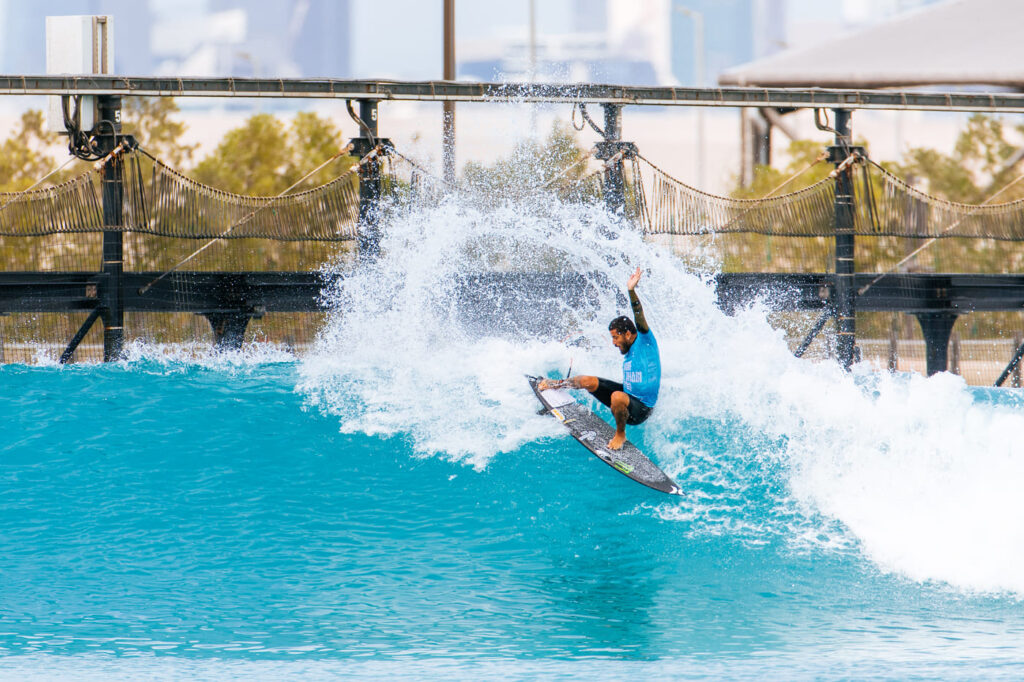 Filipe Toledo, Surf Abu Dhabi Pro 2025, Emirados Árabes, World Surf League, Circuito Mundial de Surf 2025. Foto: WSL / Max Physick