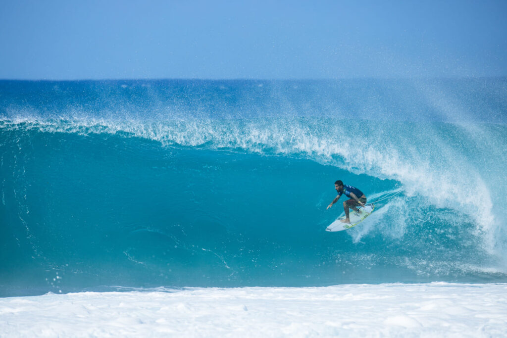 Filipe Toledo, Lexus Pipe Pro 2025, Banzai Pipeline, Hawaii, North Shore de Oahu, WSL, World Surf League, Circuito Mundial de Surf, Havaí. Foto: WSL / Tony Heff