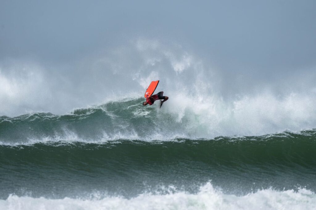 Uri Valadão, Taghazout Bay Morocco Pro 2025, Anza, IBC World Tour, Taghazout Bay Morocco Pro 2025, Circuito Mundial de Bodyboarding. Foto: Divulgação IBC