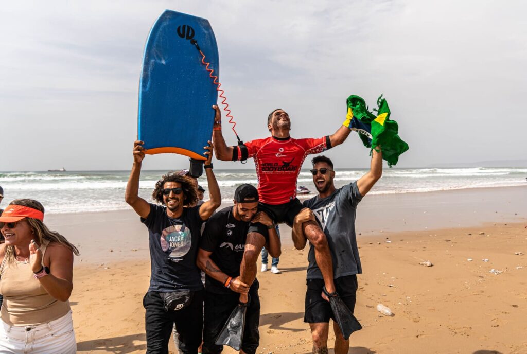 Uri Valadão, Taghazout Bay Morocco Pro 2025, Anza, IBC World Tour, Taghazout Bay Morocco Pro 2025, Circuito Mundial de Bodyboarding. Foto: Divulgação IBC