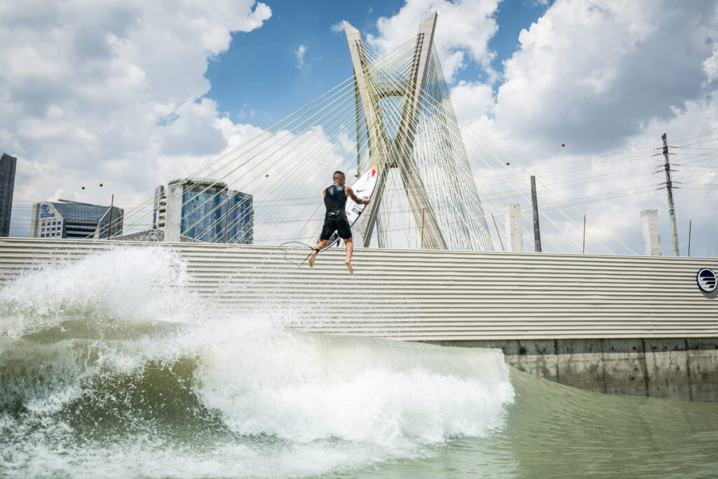 Italo Ferreira, São Paulo Surf Club, Piscina de Ondas, PerfectSwell, Fevereiro, 2025. Foto: Marcelo Maragni