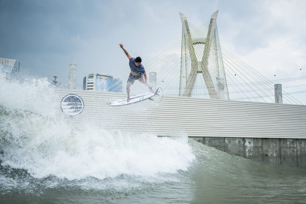 Miguel Pupo, São Paulo Surf Club, Piscina de Ondas, PerfectSwell, Fevereiro, 2025. Foto: Marcelo Maragni