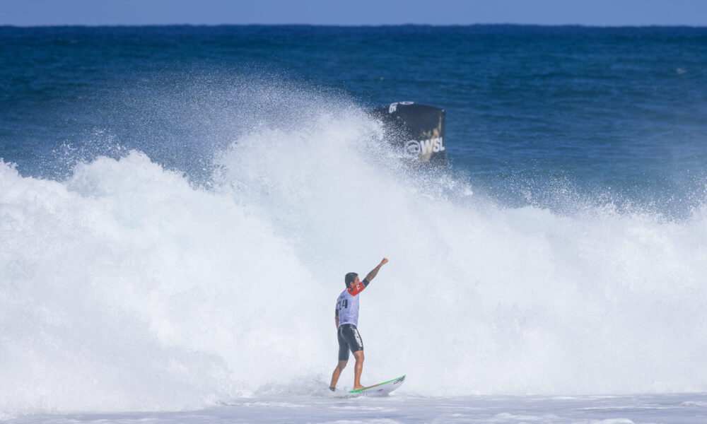 Miguel Pupo, Lexus Pipe Pro 2025, Banzai Pipeline, Hawaii, North Shore de Oahu, WSL, World Surf League, Circuito Mundial de Surf, Havaí. Foto: WSL / Bielmann