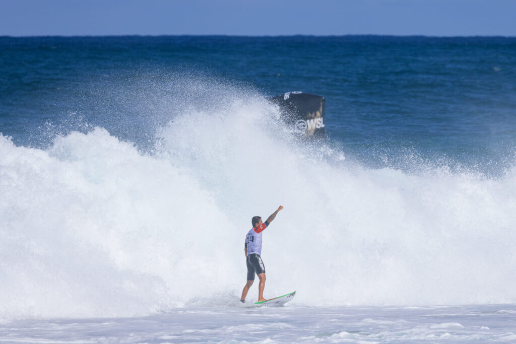 Miguel Pupo, Lexus Pipe Pro 2025, Banzai Pipeline, Hawaii, North Shore de Oahu, WSL, World Surf League, Circuito Mundial de Surf, Havaí. Foto: WSL / Bielmann