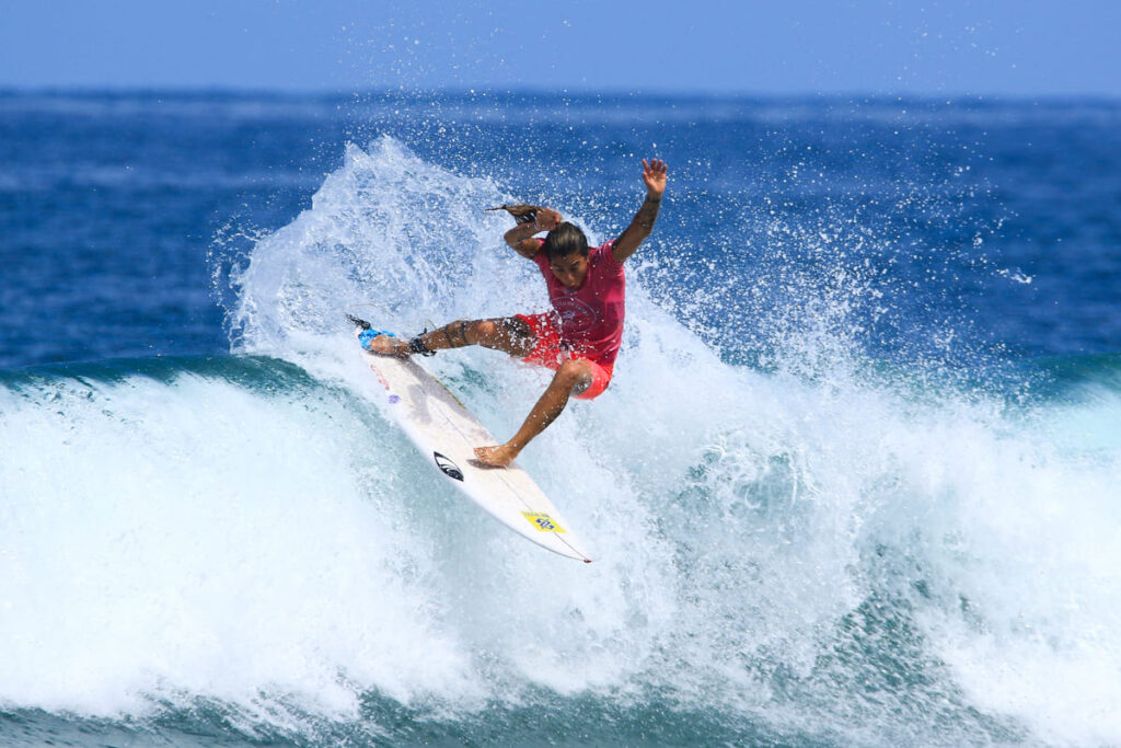 Silvana Lima, Circuito Banco do Brasil de Surfe 2025, Praia de Maresias, São Sebastião (SP), QS 6.000 da World Surf League (WSL). Foto: WSL Brasil / Aleko Stergiou