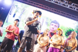 Pedro Calado vence o Urca Challenge 2025 com nota 10 em Guamaré, Rio Grande do Norte, Big Swell, Ondas Grandes, Urca do Minhoto. Foto: Levi Guimarães