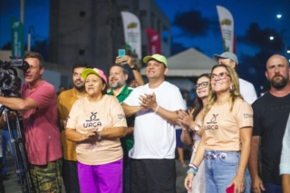 Cerimônia de premiação do Urca Challenge 2025 em Guamaré, Rio Grande do Norte. Foto: Levi Guimarães