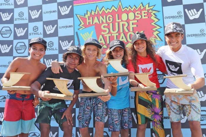 Podio Campeões Circuito Hang Loose Surf Attack Juquehy Foto Munir El Hage 696x464