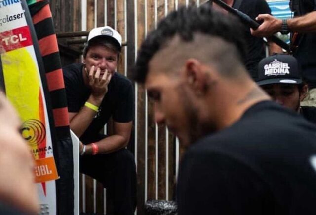 Pedro Burckauser acompanha de perto a conquistra do tri mundial de Gabriel Medina em 2021. Foto: People on Tour