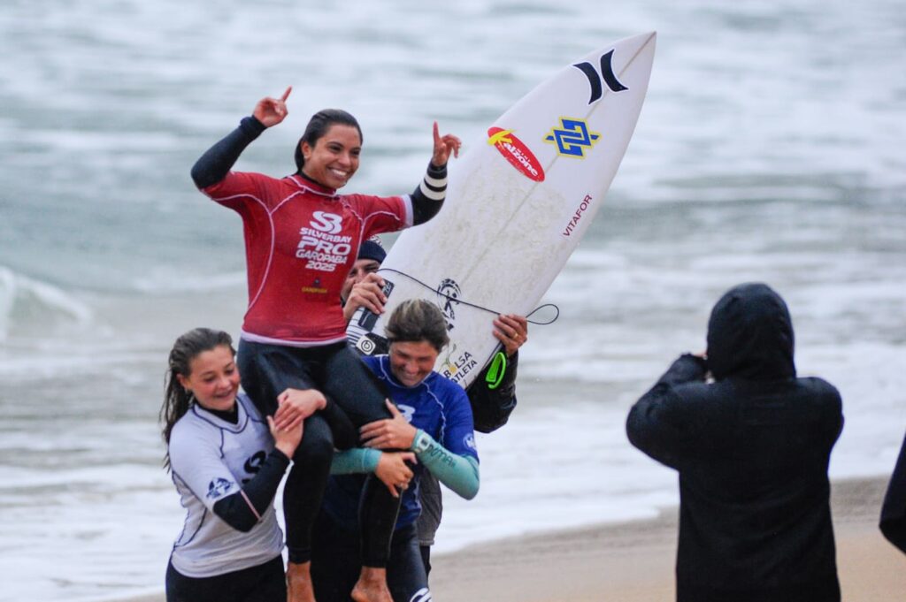 Tainá Hinckel, Silverbay Pro 2025, Praia da Silveira, Garopaba (SC), Circuito Catarinense de Surf Profissional, Fecasurf. Foto: Divulgação Silverbay