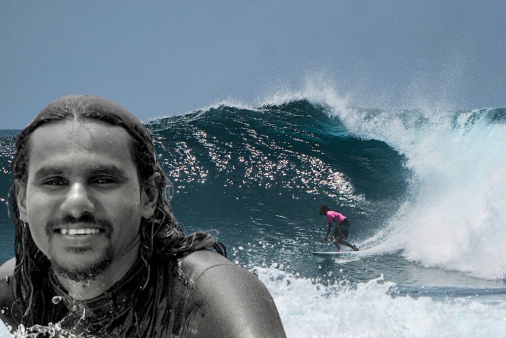 Ismail Smiley Rasheed Maldivas Surfer