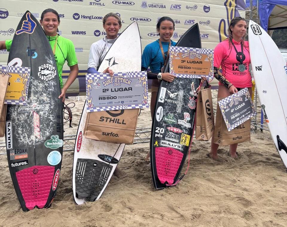 Hang Loose Surf Attack 2025, Praia do Perequê-Açu, Ubatuba (SP). Foto: Divulgação
