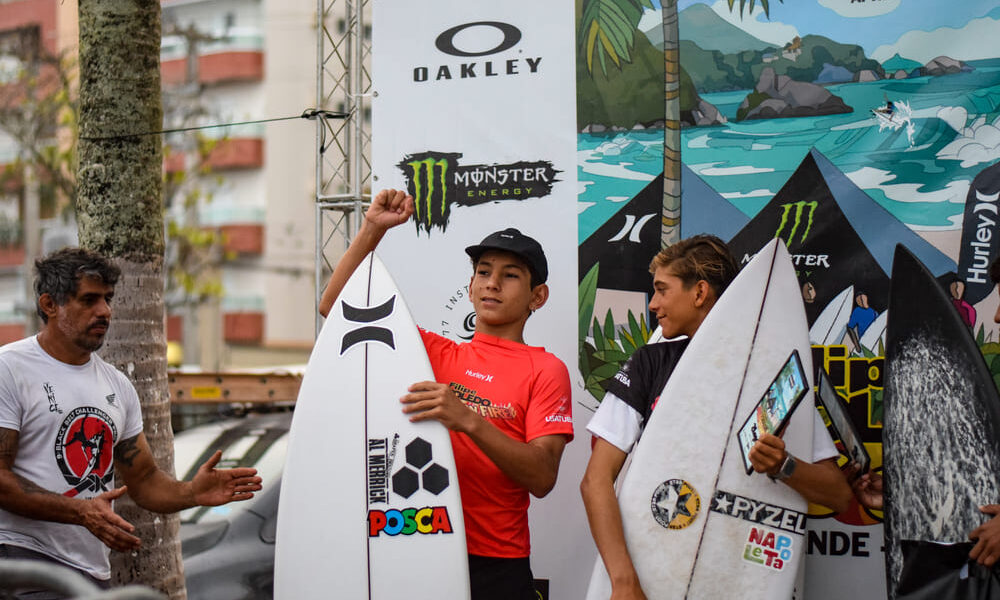 Bryan Almeida, FT Kids On Fire 2024, Praia Grande de Ubatuba (SP). Foto: Marcelo Geacomo / @nabuscadoswell