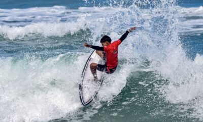 Phellype Silva, Primeira etapa do Circuito Filipe Toledo Kids On Fire 2025, Praia Grande, Ubatuba (SP). Foto: Marcelo Geacomo / @nabuscadoswell