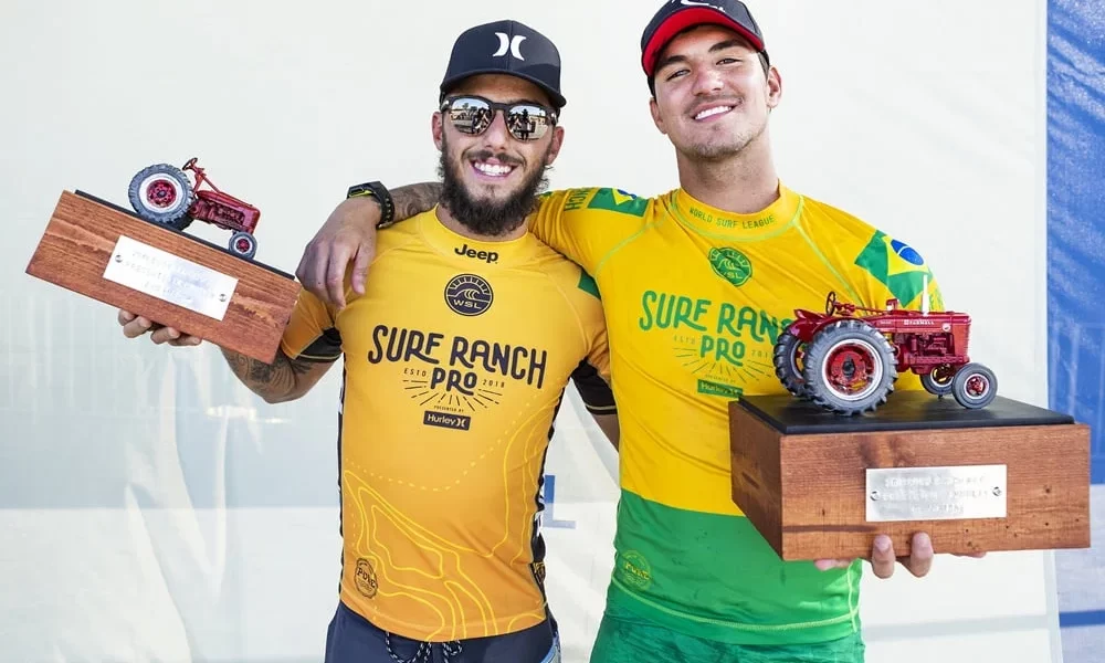 Filipe Toledo e Gabriel Medina, WSL, Surf Ranch. Foto: WSL / Cestari