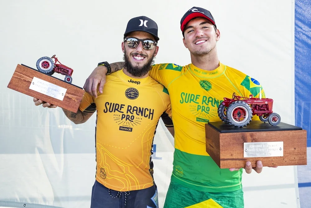 Filipe Toledo e Gabriel Medina, WSL, Surf Ranch. Foto: WSL / Cestari