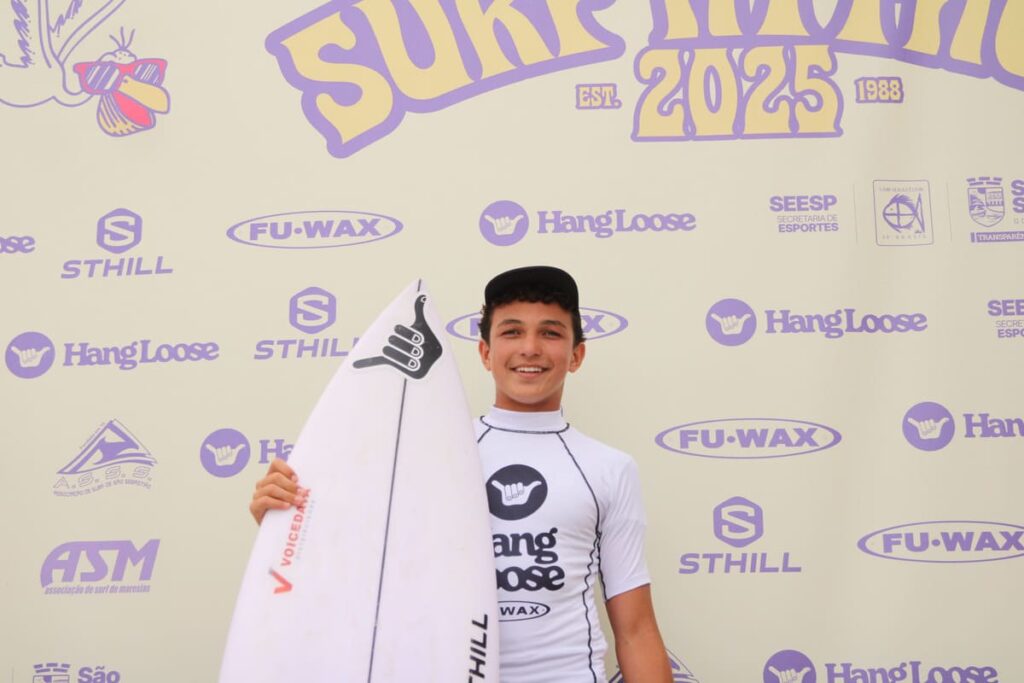Vini Palma, Hang Loose Surf Attack 2025, praia de Maresias. Foto: @laufigaz