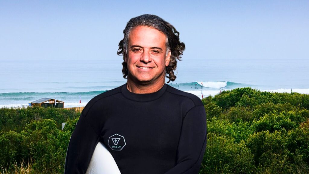 Christian Bezerra, COO da WPS, fala sobre classificação olímpica do surfe para 2028. Foto: Reprodução